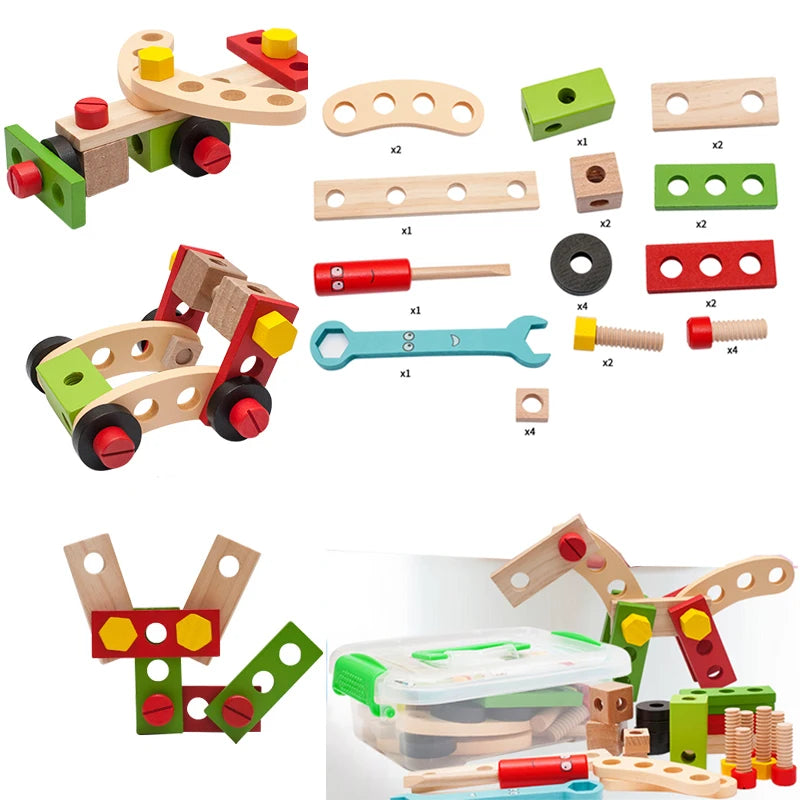 Caixa de ferramentas Montessori